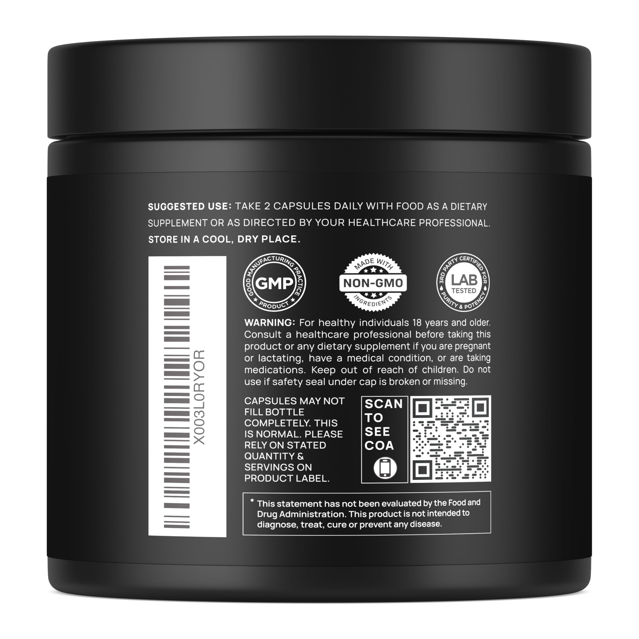 Terra Elmnt daily use capsules ready for morning routine.