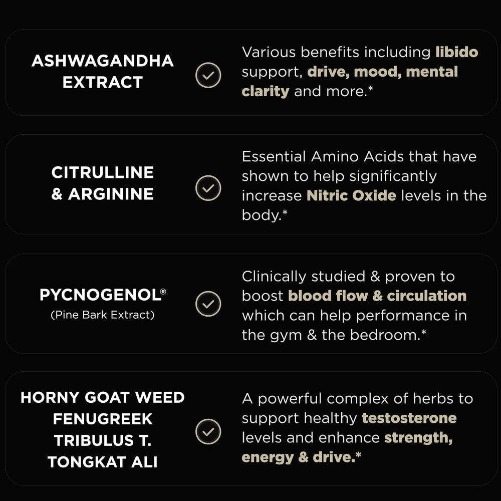 Terra Elmnt fenugreek and tribulus capsules included for strength
