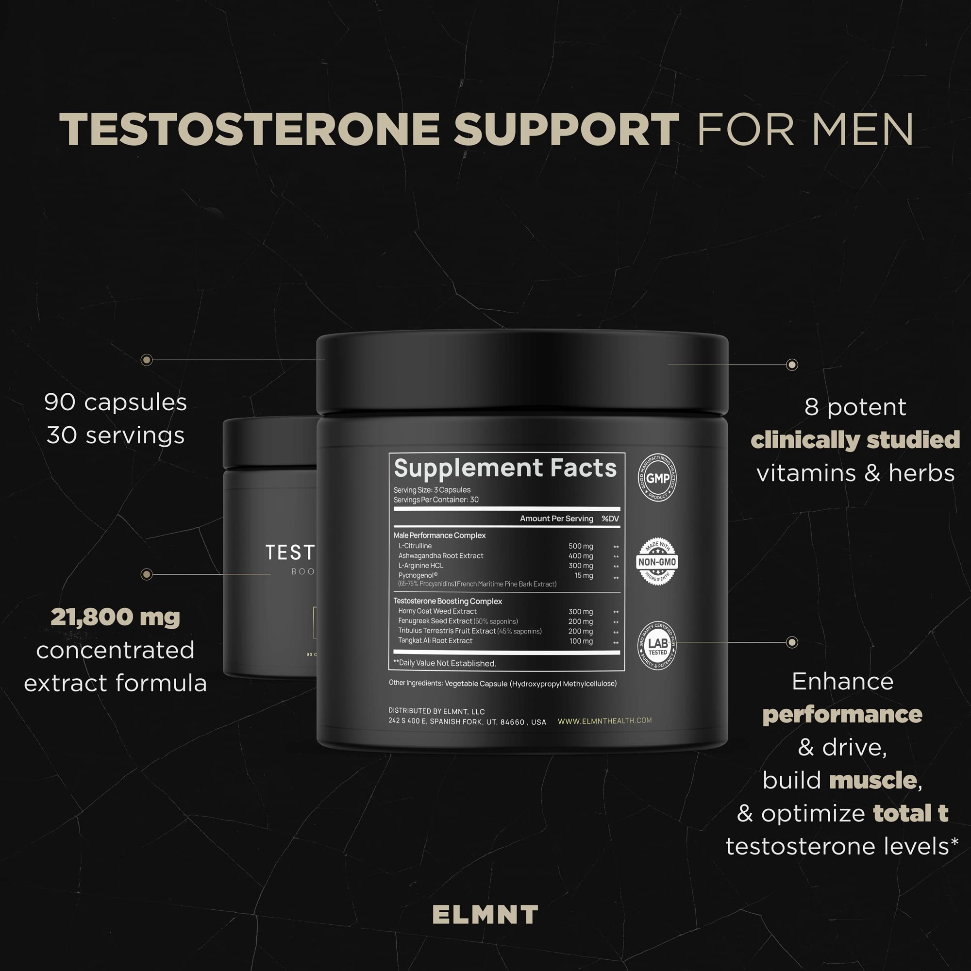Terra Elmnt L-Citrulline and L-Arginine blend packaging