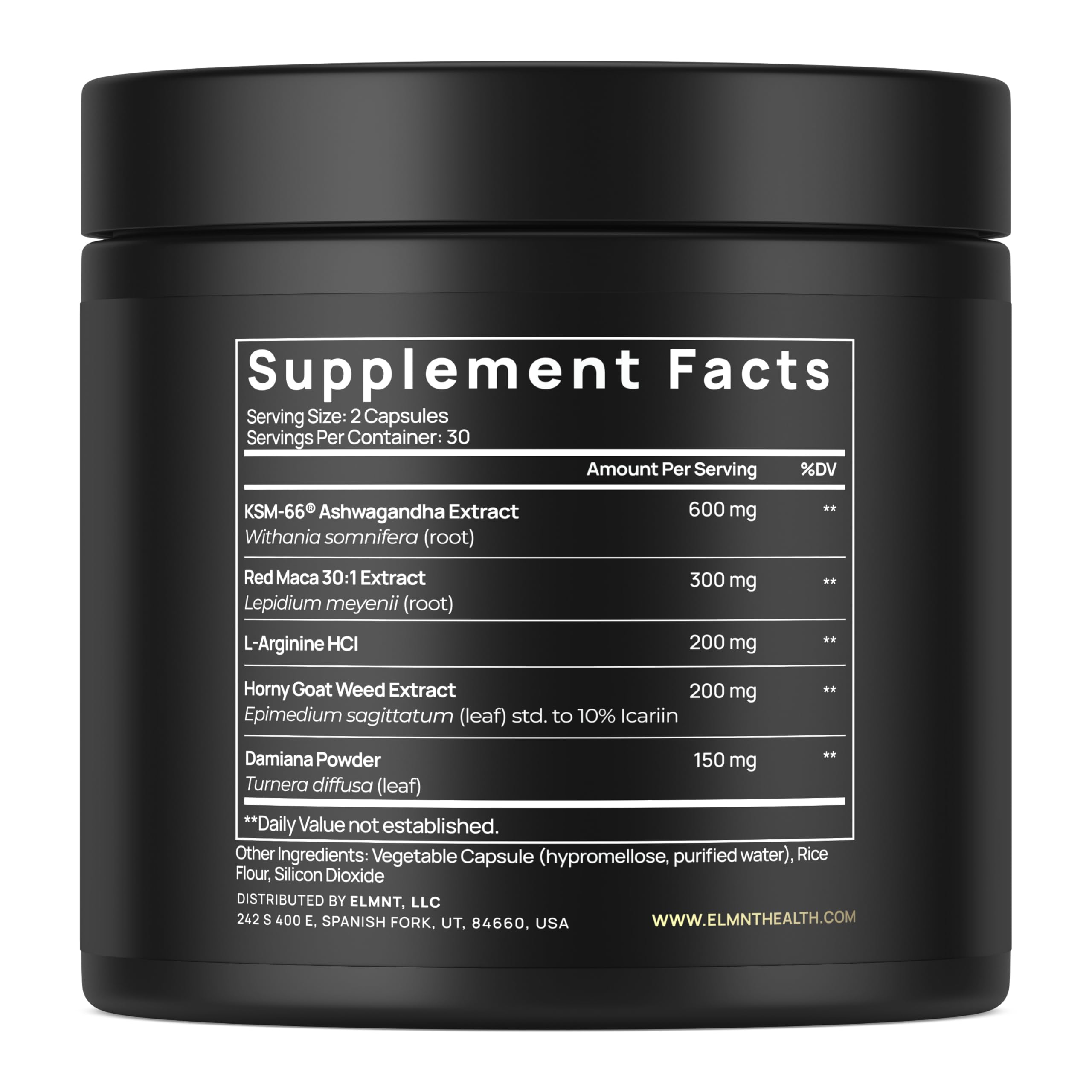 TERRA ELMNT Capsules closeup highlighting convenient daily capsules for mood and energy
