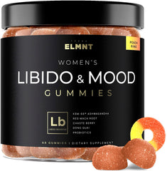 Terra Elmnt Libido Gummies pack showcasing potent blend for mood and desire support.