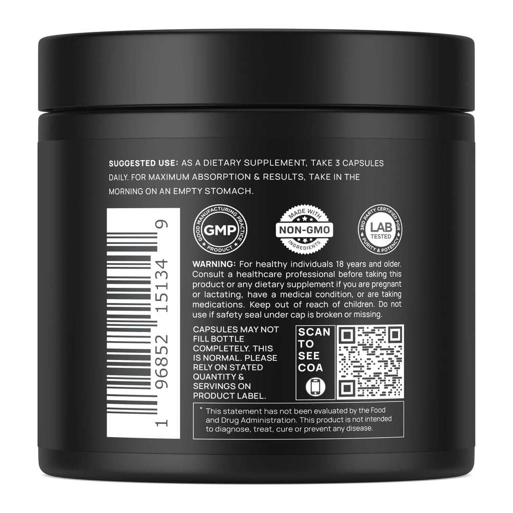 Terra Elmnt Quercetin 100mg capsule close-up highlights phytonutrient support.