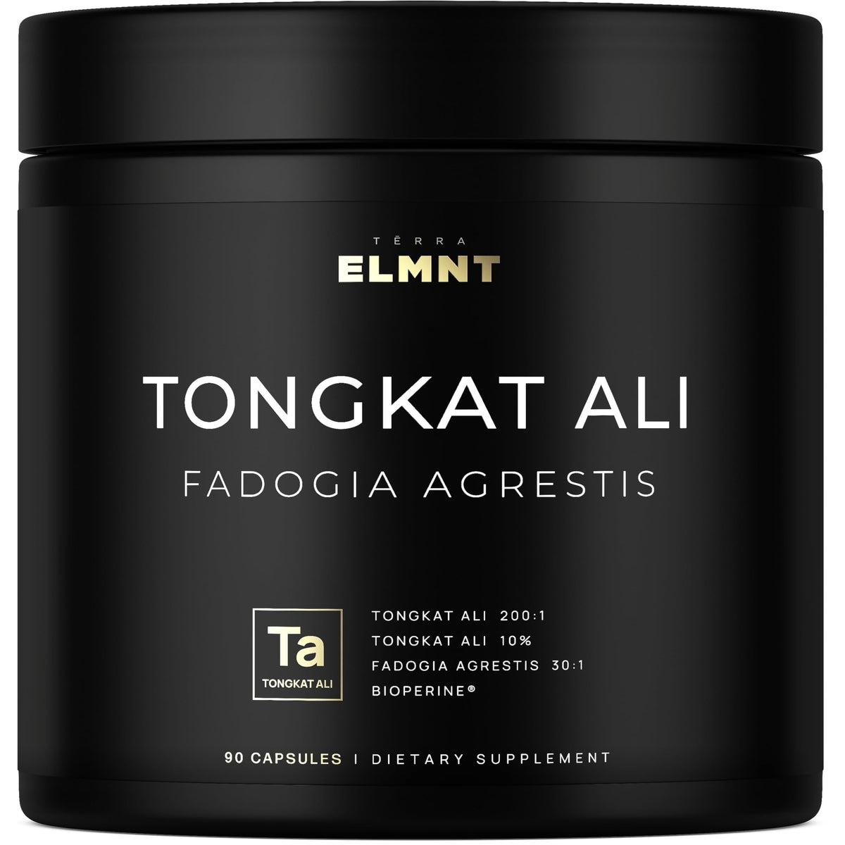 Terra Elmnt Tongkat Ali 200x extract in capsule for enhanced stamina potential