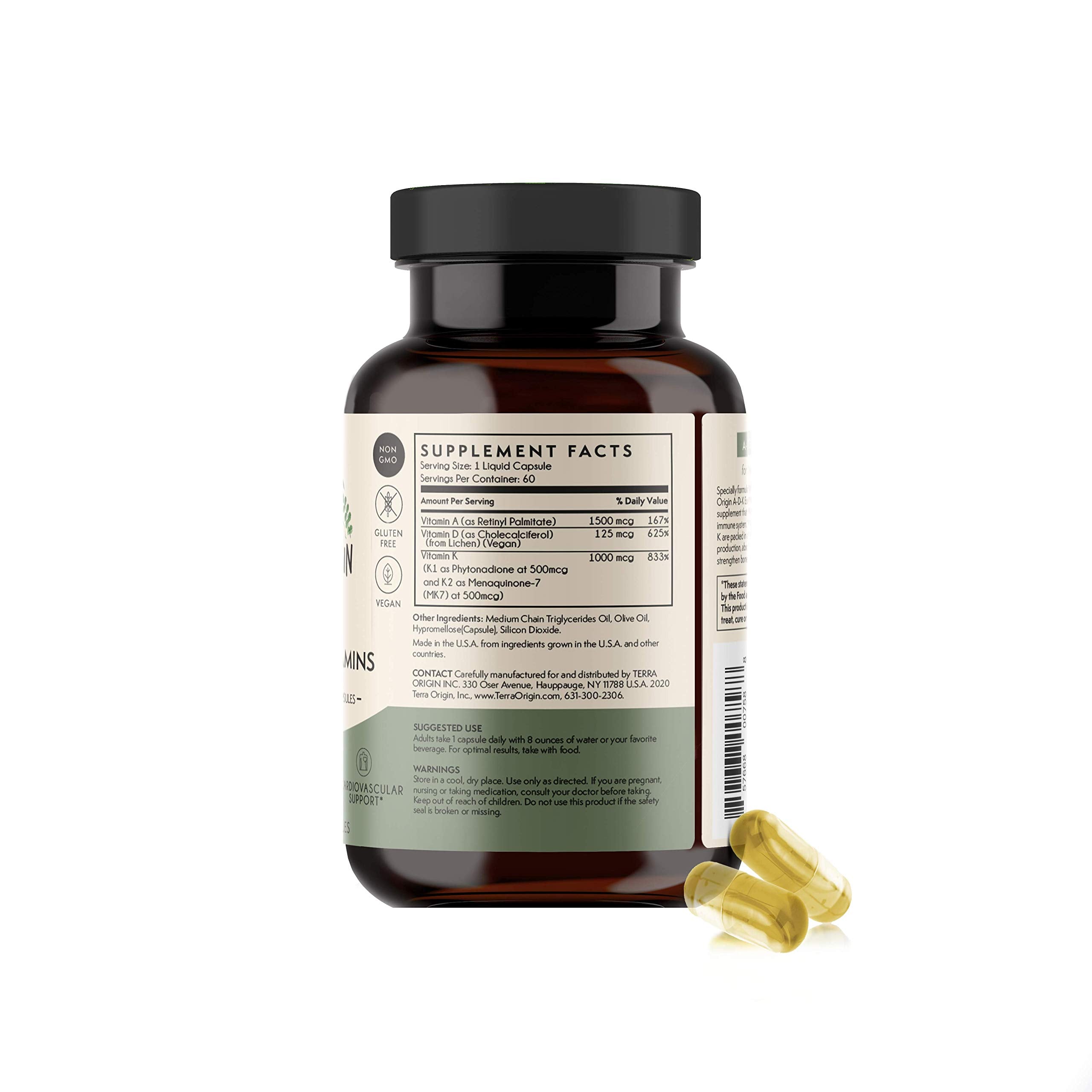 Terra Origin ADK Essential image with MCT and olive oil blend for absorption