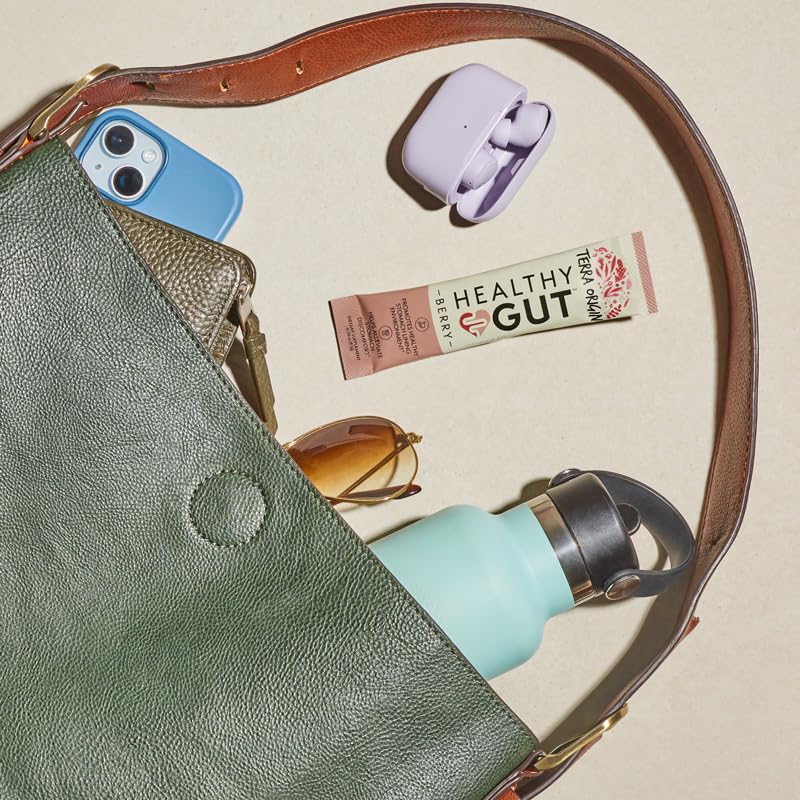 Terra Origin Slippery elm and aloe visuals suggest soothing gut comfort.