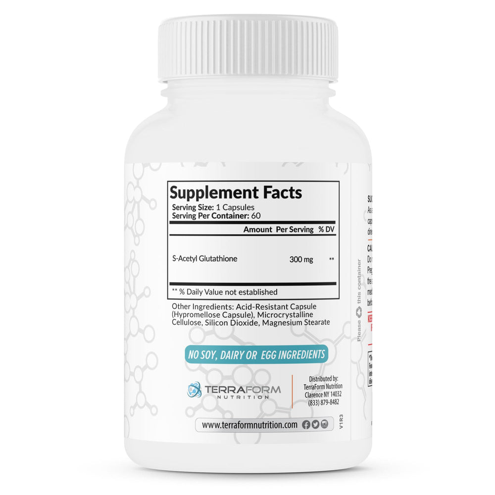 TerraForm Nutrition third-party testing seal indicating purity and potency