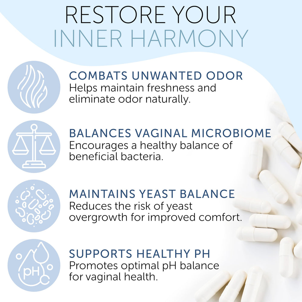 Terramed Just Think Comfort daily-use capsule promotes feminine care.