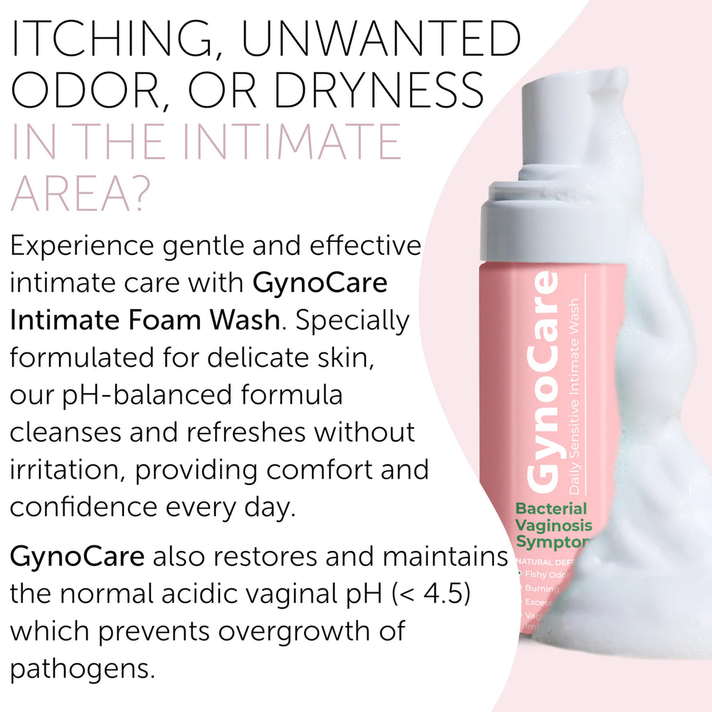 Terramed Just Think Comfort feminine wash bottle with pump for easy application.