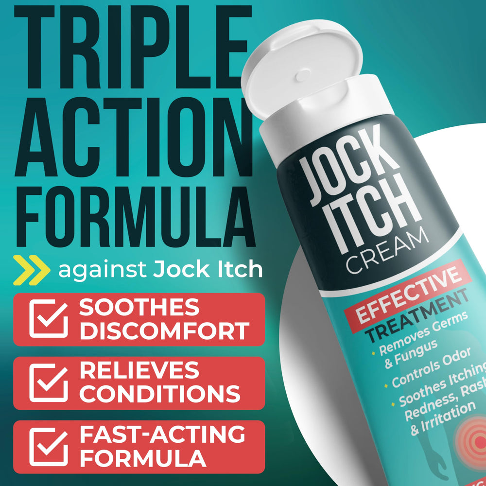 Terramed Just Think Comfort Jock Itch Cream daily-use formula for sensitive skin