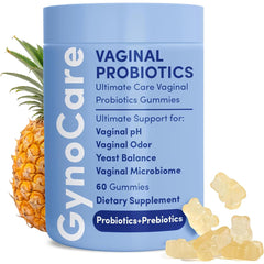 Terramed Just Think Comfort packaging showing vaginal probiotics gummies for easy daily use