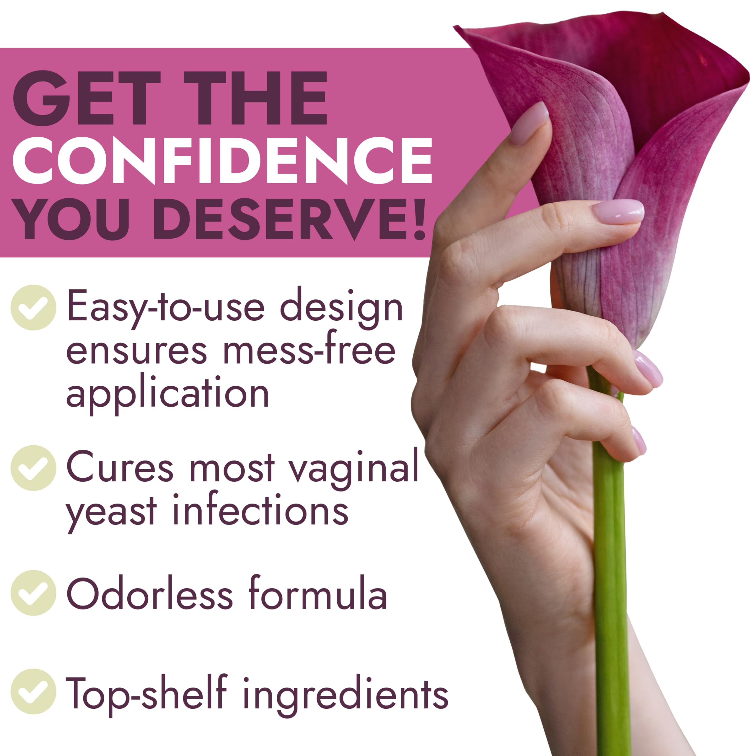 Terramed Just Think Comfort ready-to-use vaginal aid for irritation relief.
