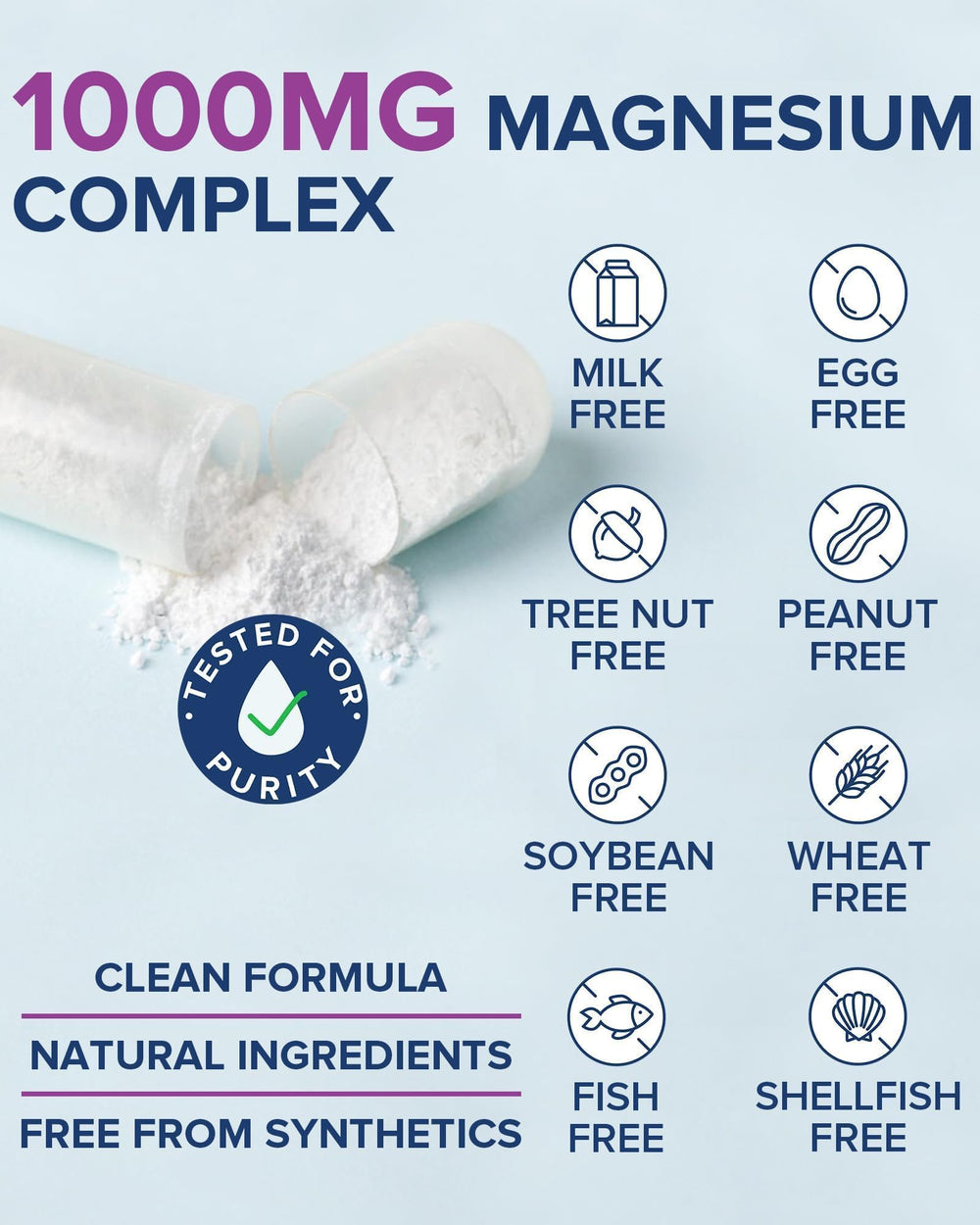 Terranics clean ingredients icon emphasizes natural formulation.