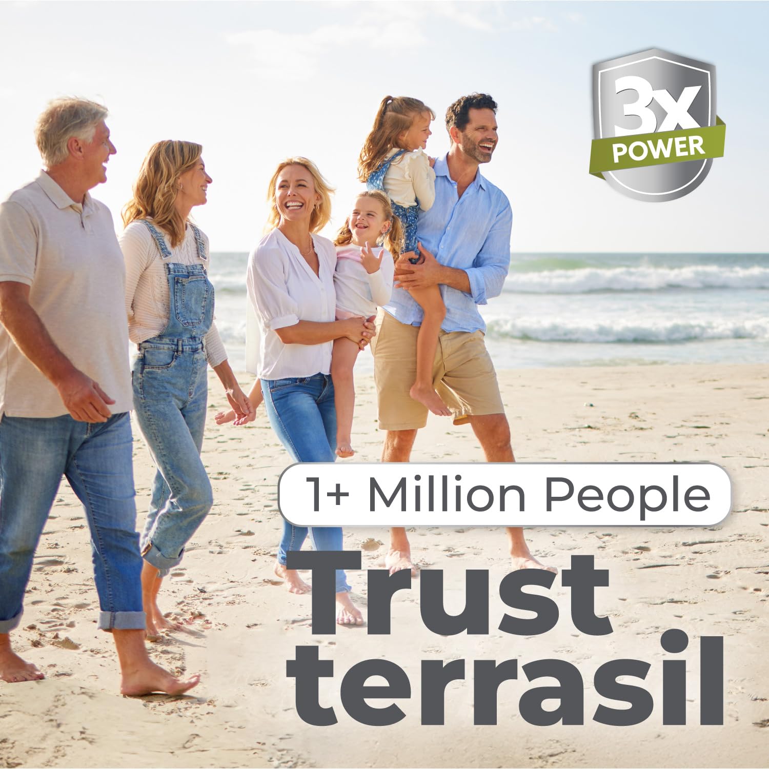 Terrasil antifungal treatment on skin shows everyday care potential.