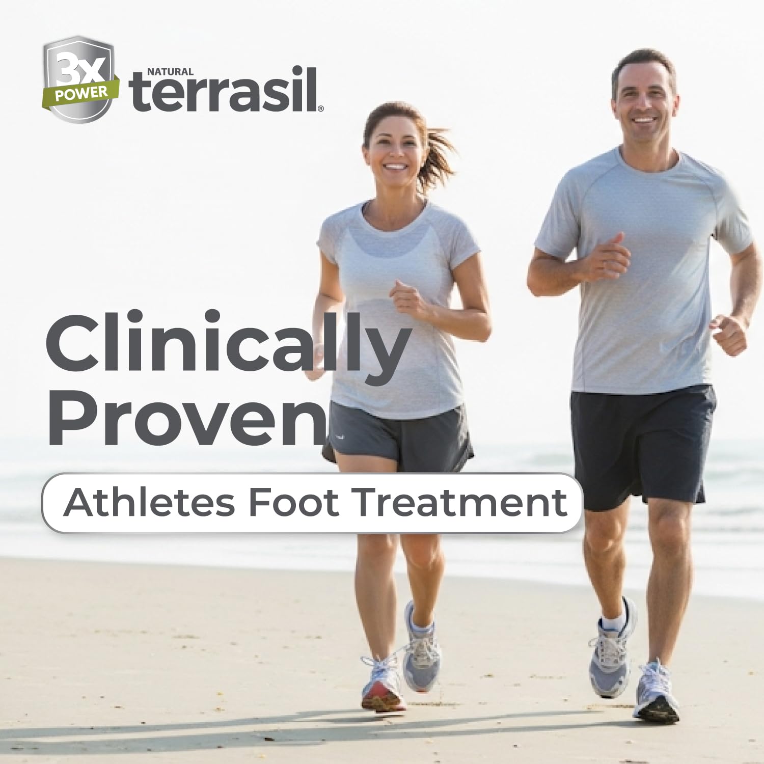 Terrasil Athletes Foot Cream with jojoba oil to moisturize dry skin.