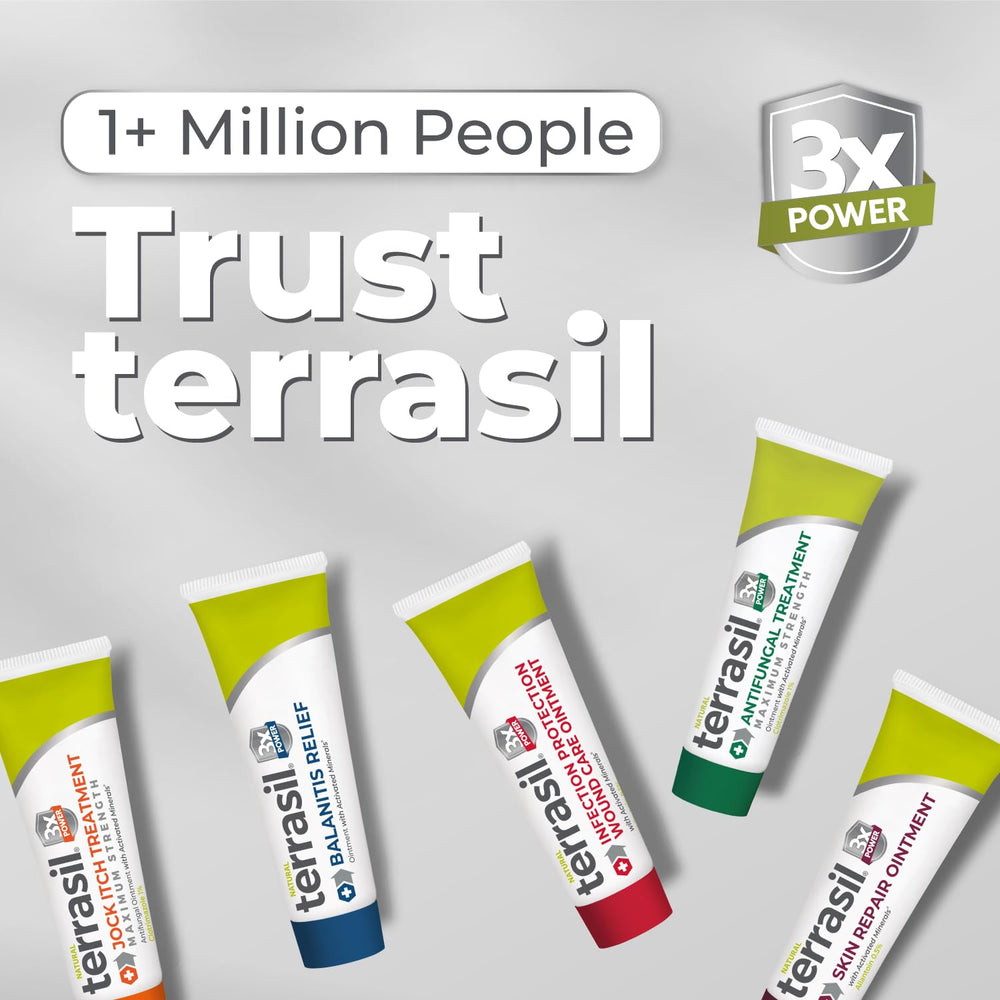 Terrasil Balanitis Relief soothing texture on skin during use.