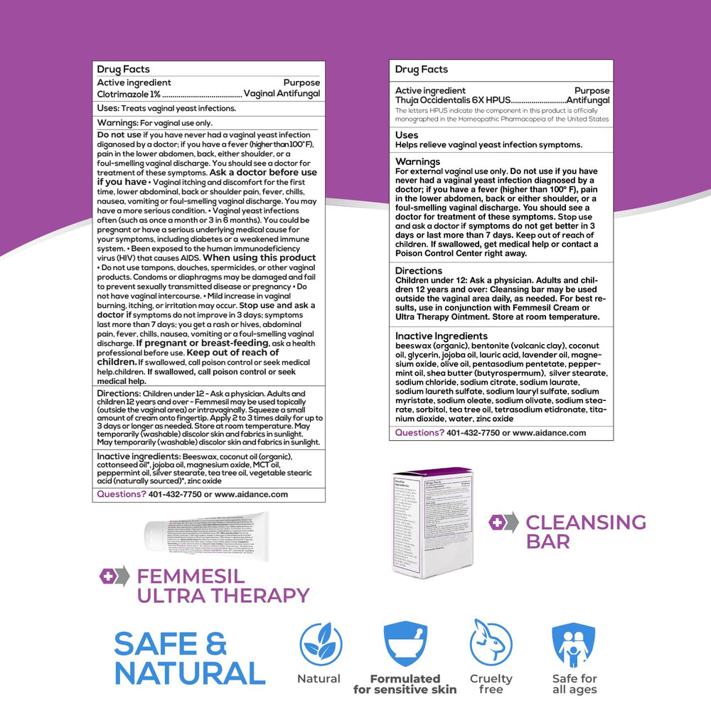 Terrasil Femmesil ointment application ready for home use