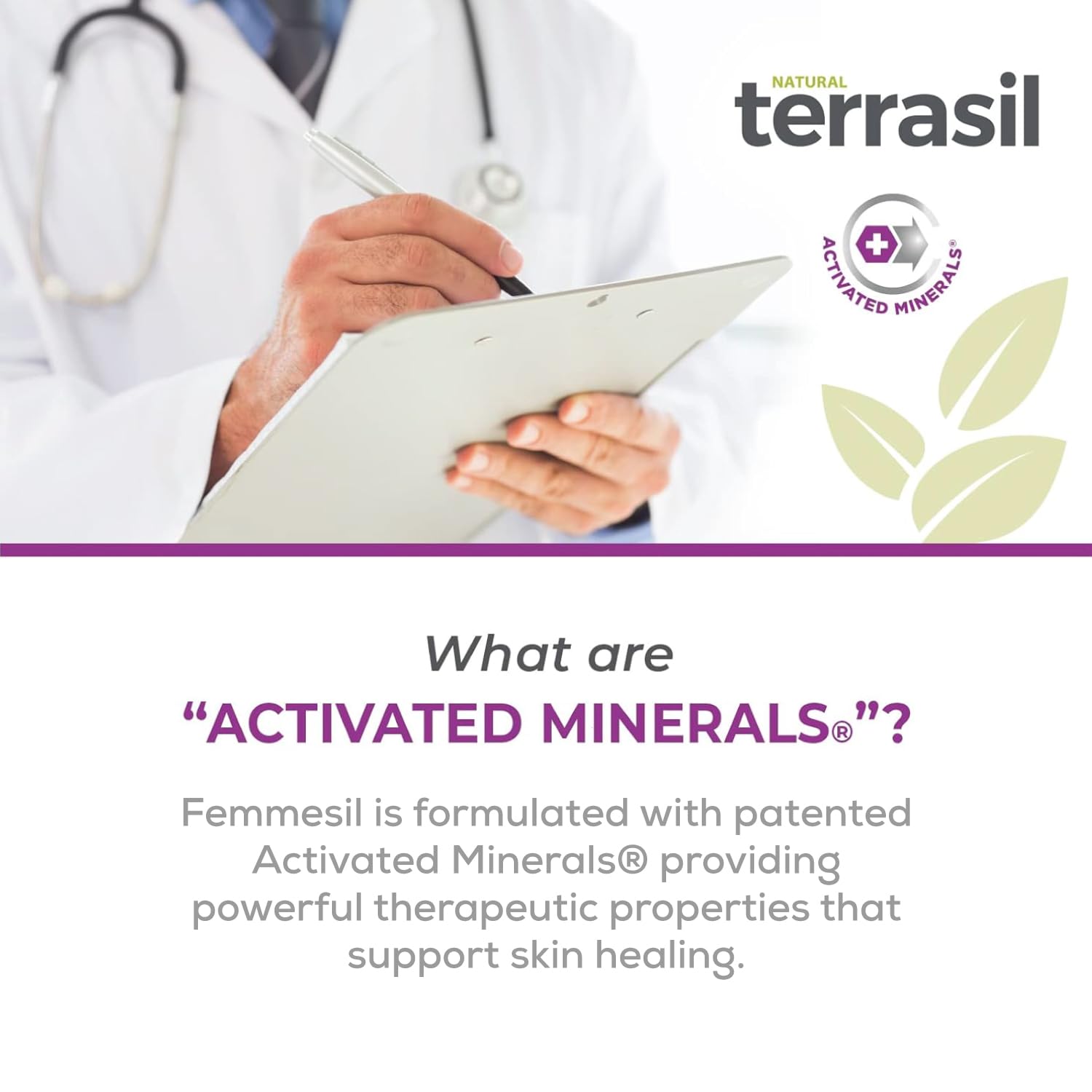 Terrasil Femmesil US-made label highlighting quality