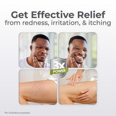 Terrasil Folliculitis Cream close-up showing texture and fast absorption.