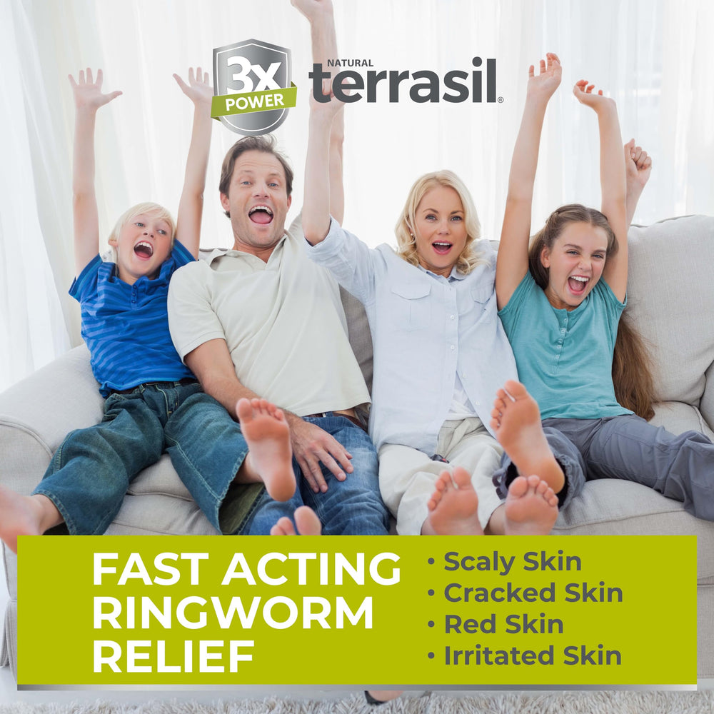 Terrasil Ringworm Soap close-up texture highlights natural nourishing formula