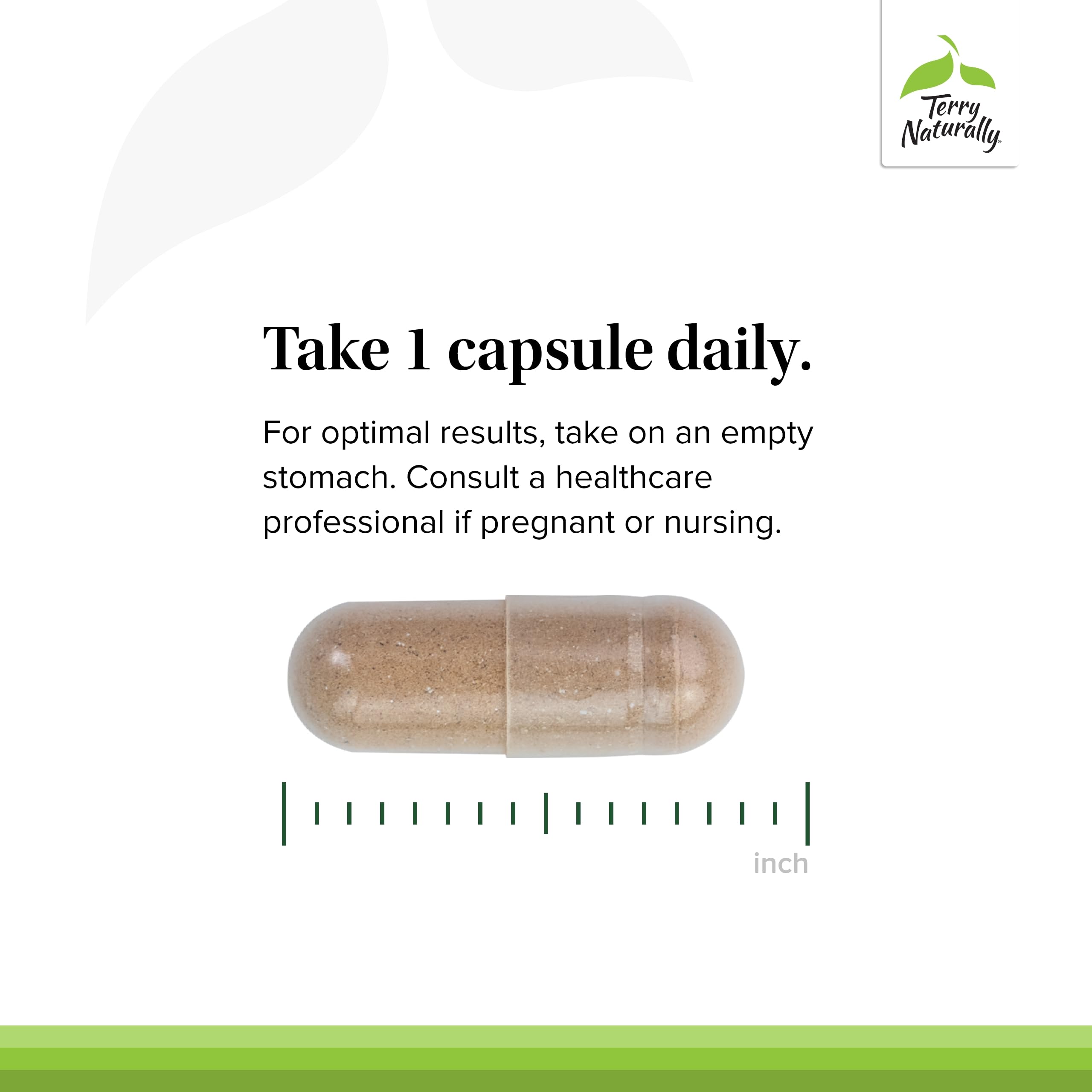 Terry Naturally Adaptra ingredients show ashwagandha and rhodiola for balanced energy