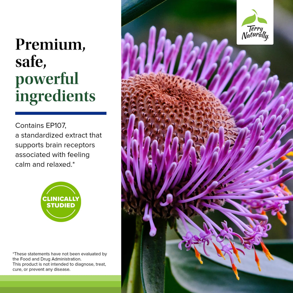 Terry Naturally AnxioCalm for kids, family-friendly calming support.