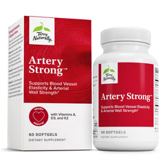 Terry Naturally Artery Strong bottle front view highlighting cardio support.