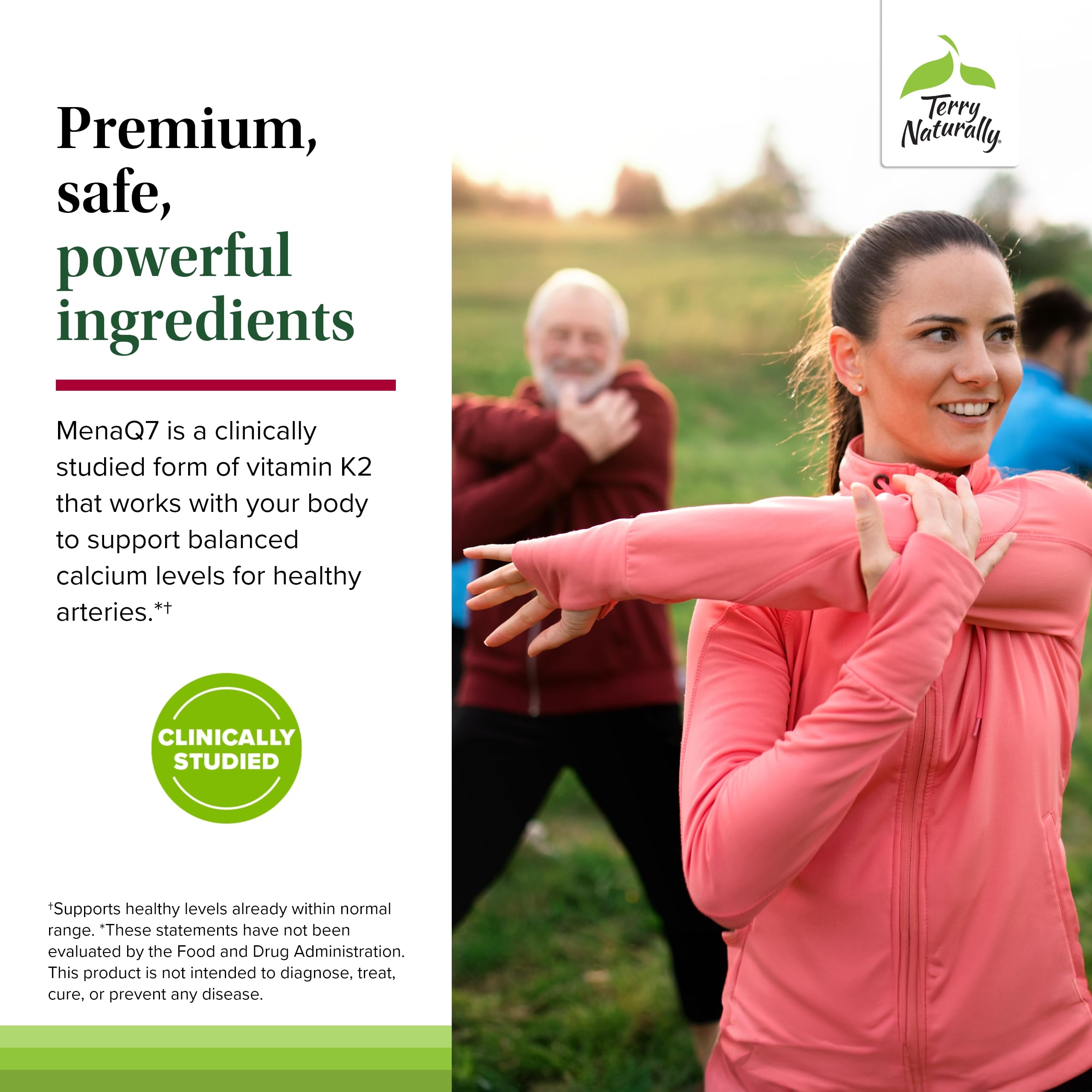 Terry Naturally Artery Strong bottle pouring softgels for daily routine.