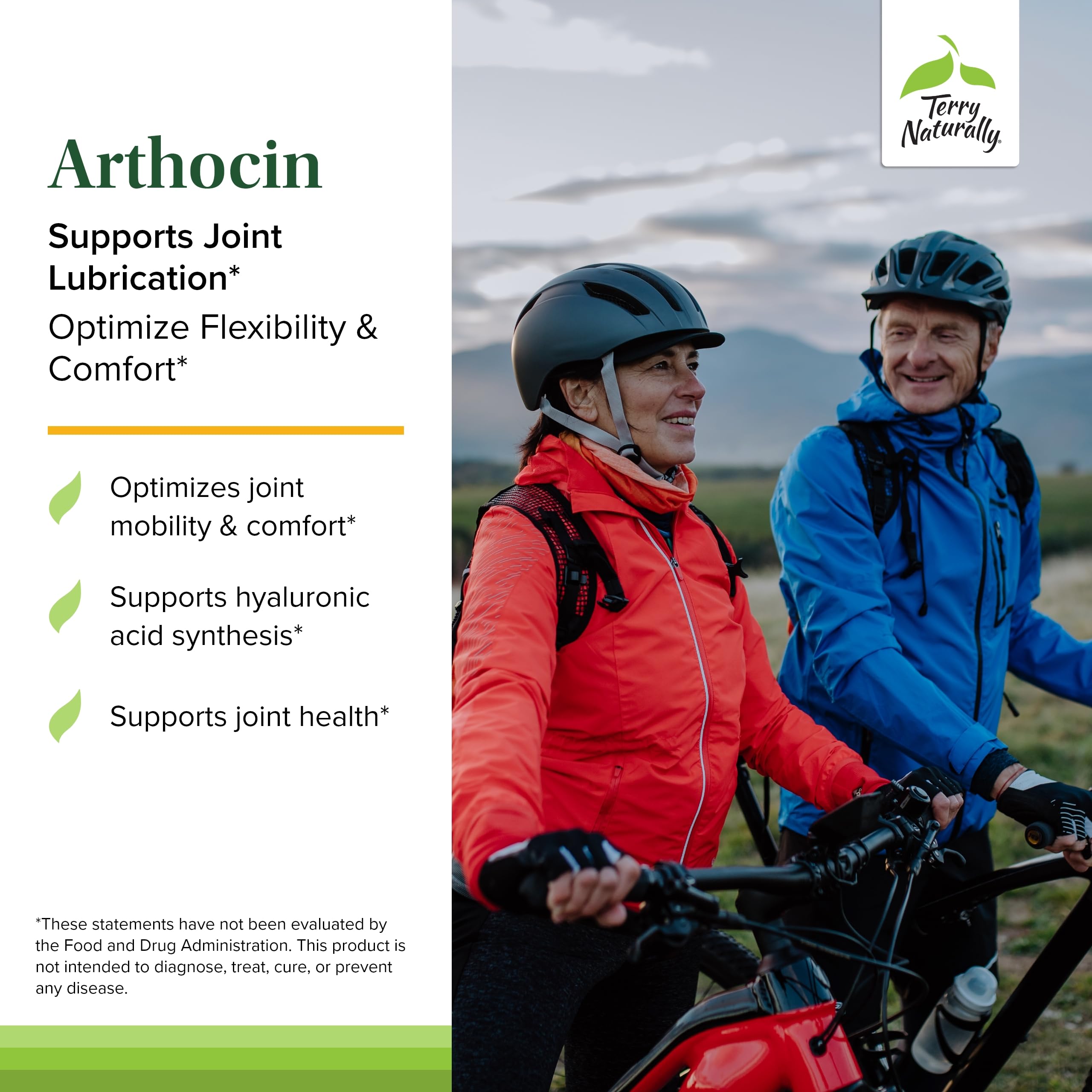 Terry Naturally Arthocin curcumin capsules with enhanced absorption.