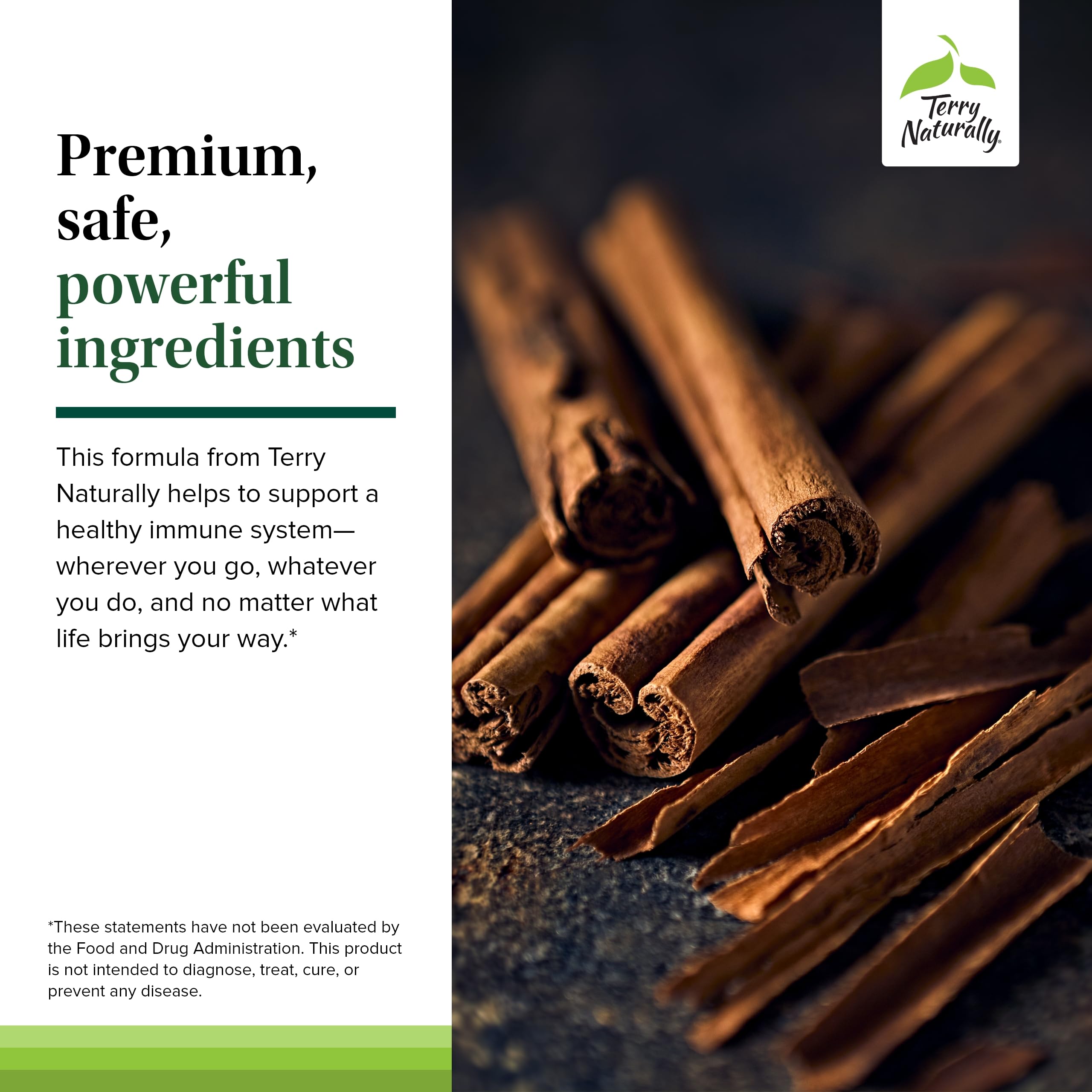 Terry Naturally Bacteril label detail notes no artificial additives