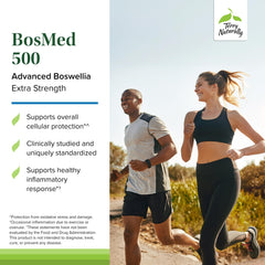 Terry Naturally BosMed 500 label close-up detailing AKBA content