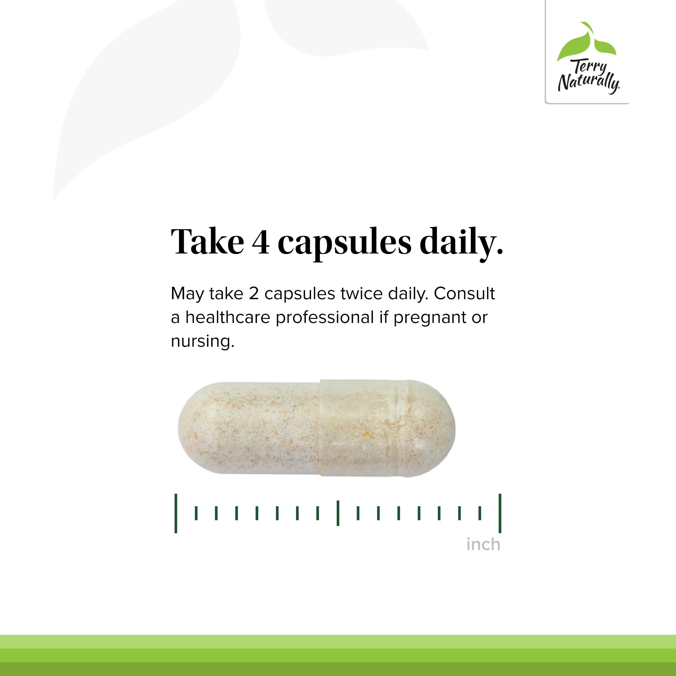 Terry Naturally Clinical Essentials pour bottle demonstrates easy daily use