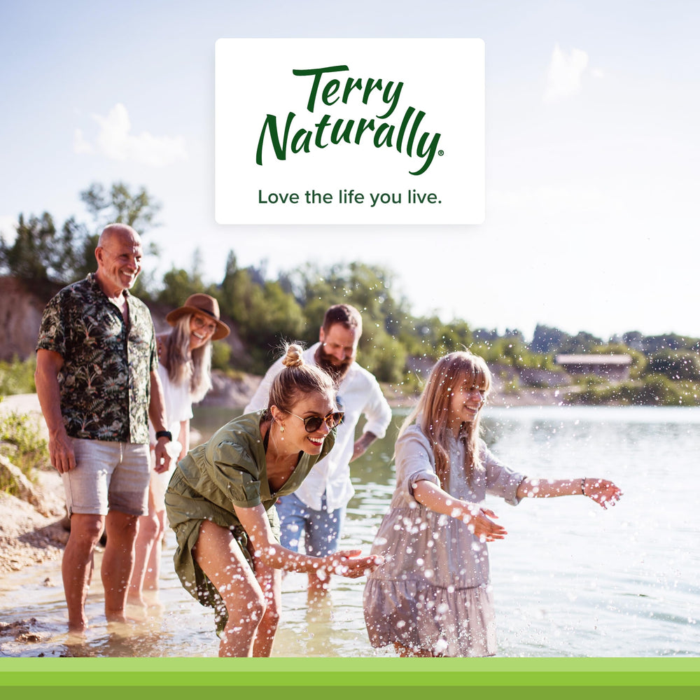 Terry Naturally Glutathione seal-on-bottle communicates quality and freshness.