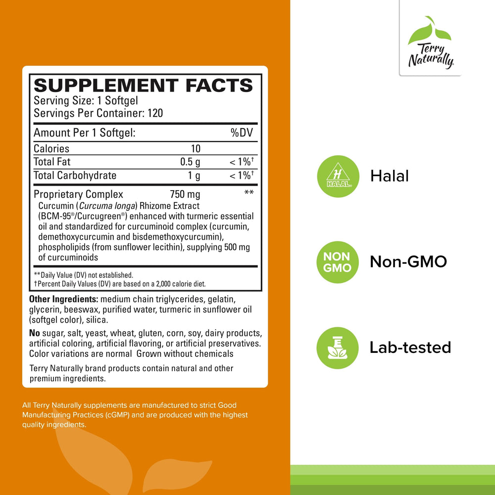 CuraMed softgels in amber glass for daily wellness.