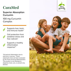 CuraMed turmeric essential oil ar-turmerone visualization highlighting turmeric benefits.