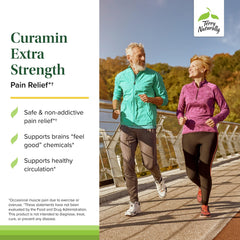 Bottle pouring capsules illustrating easy daily dosing for circulation support