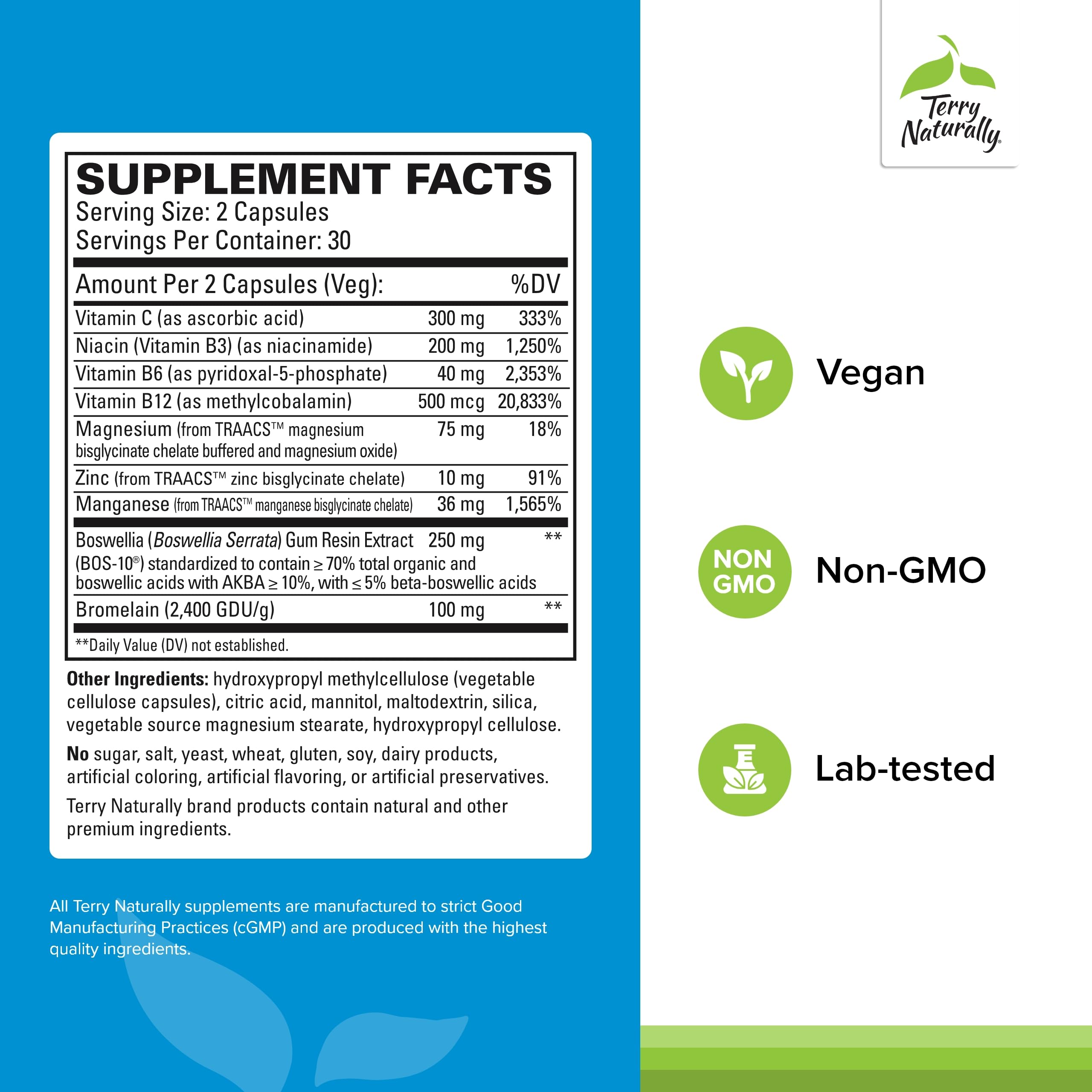 Healthy Ligaments & Tendons capsules — vegan blend designed to support connective tissue