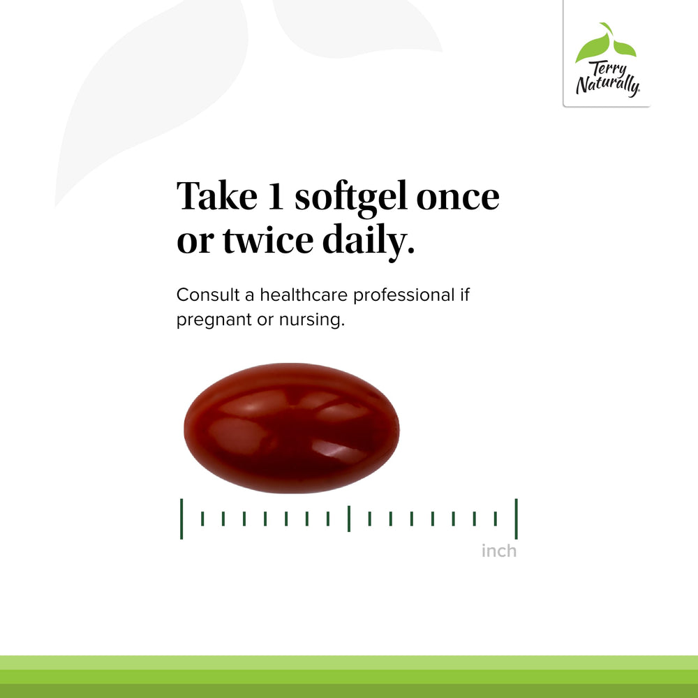Terry Naturally omega-5 seed oil capsules for cardiovascular support