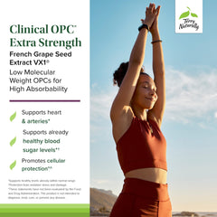 Terry Naturally OPC Extra Strength softgels arranged for daily use.