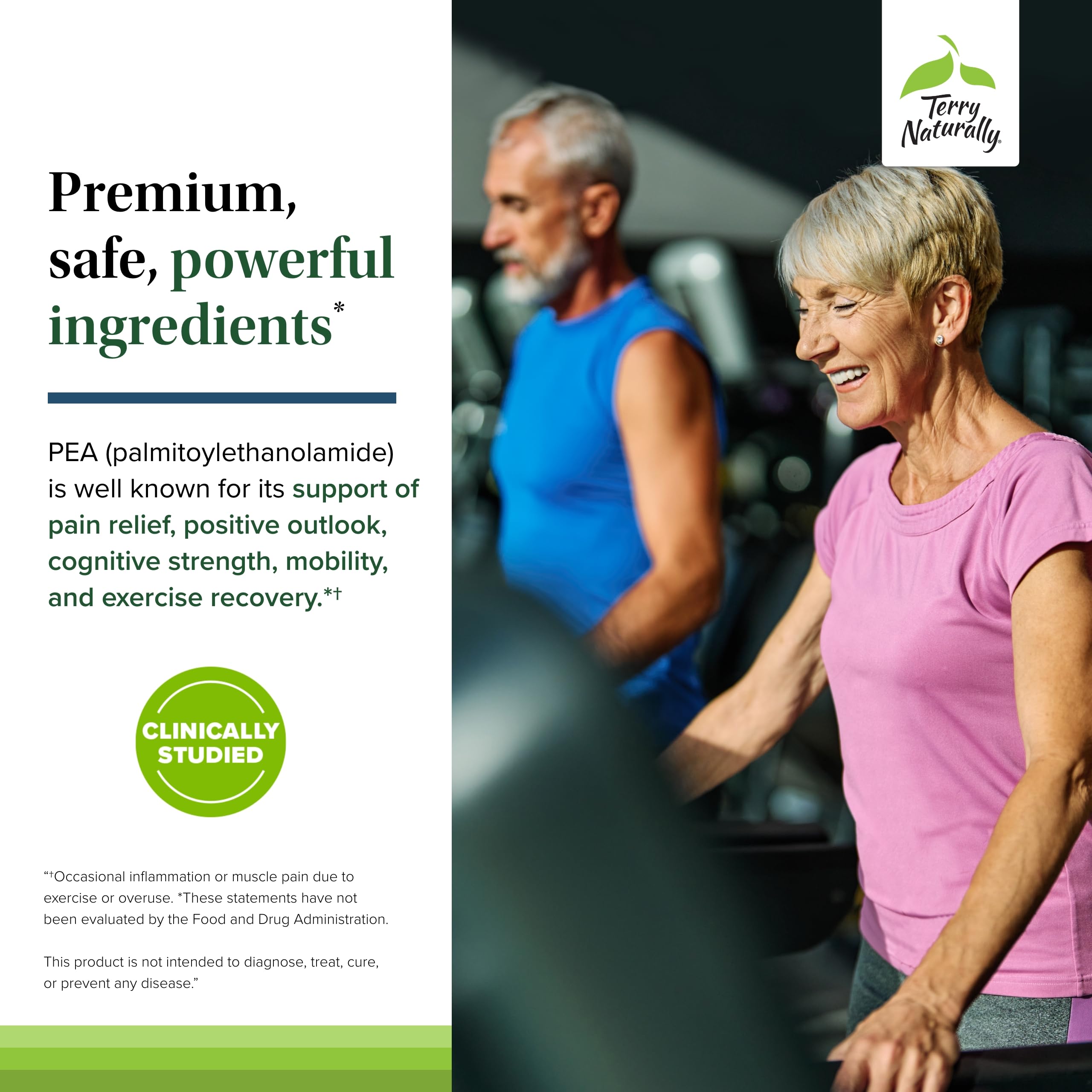 Terry Naturally Pea Healthy on store shelf beside other supplements