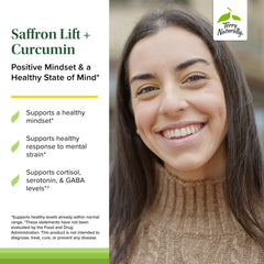 Detailed label of Terry Naturally Saffron Lift + Curcumin ingredients
