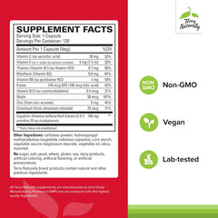 Sucontral D capsules close-up highlighting vegan, allergen-friendly capsules