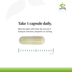 Terry Naturally Tri-Iodine label detail with 25 mg per capsule emphasis