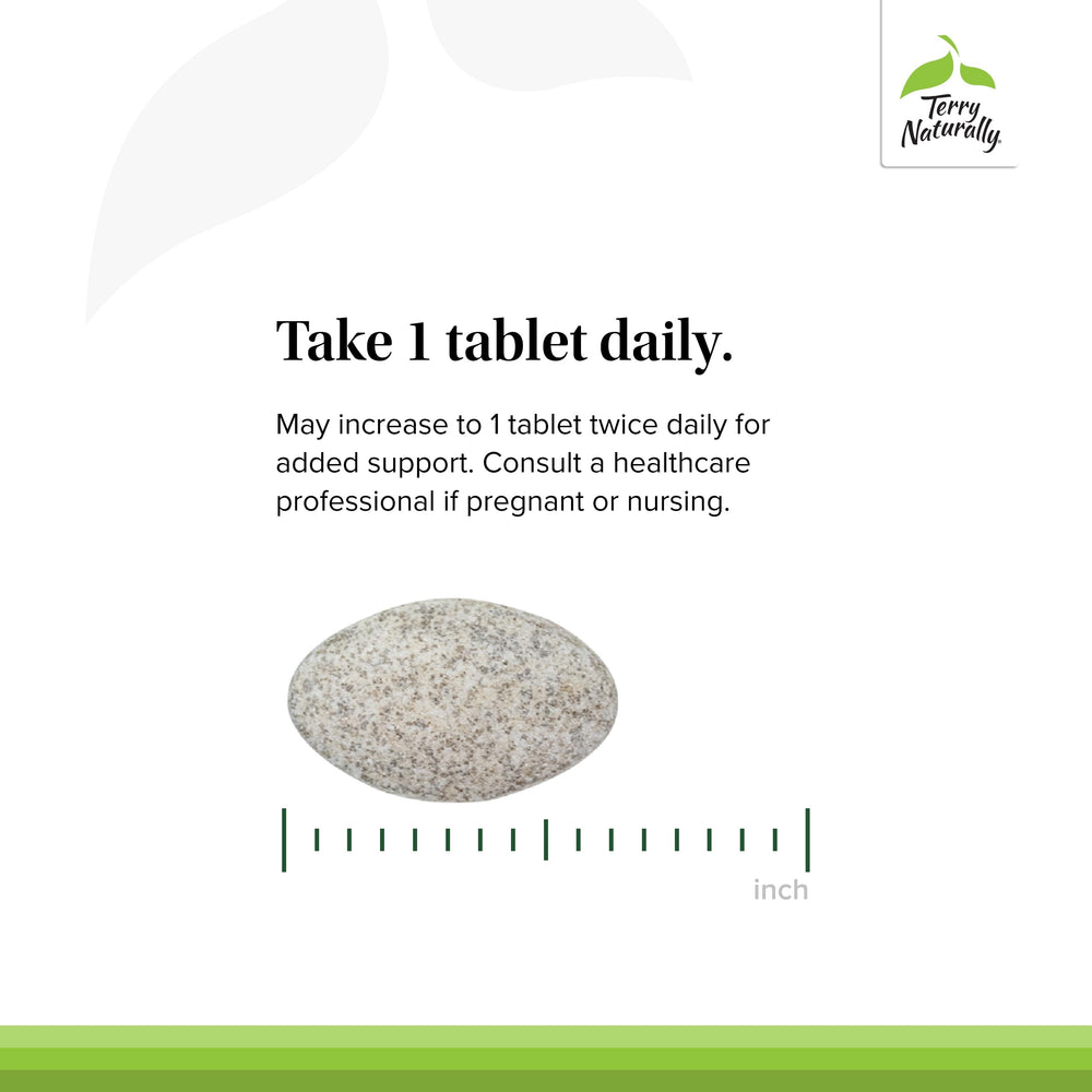Terry Naturally Vectomega packaging inside view, allergen-friendly formulation