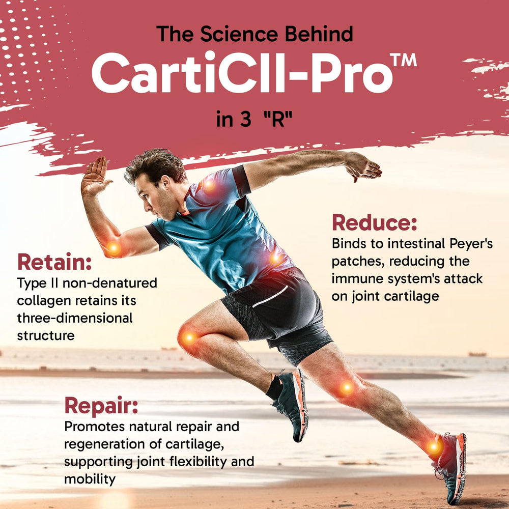 Tervaies hyaluronic acid 200mg capsule supports joint lubrication.