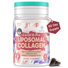 Tervaies liposomal collagen joint softgel emphasizing enhanced absorption.