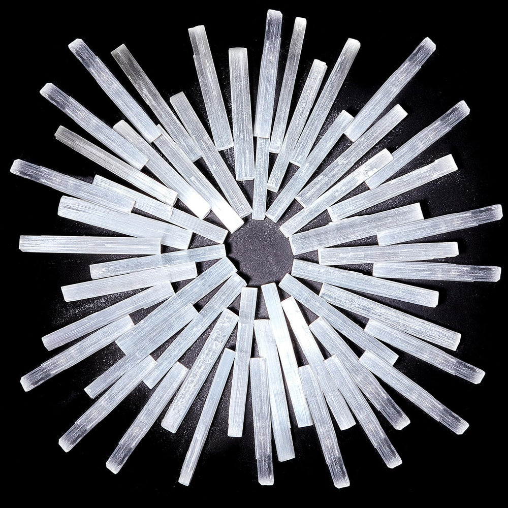 Tessco for you selenite wand 8–10 cm on display for calm energy