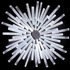 Tessco for you selenite wand 8–10 cm on display for calm energy