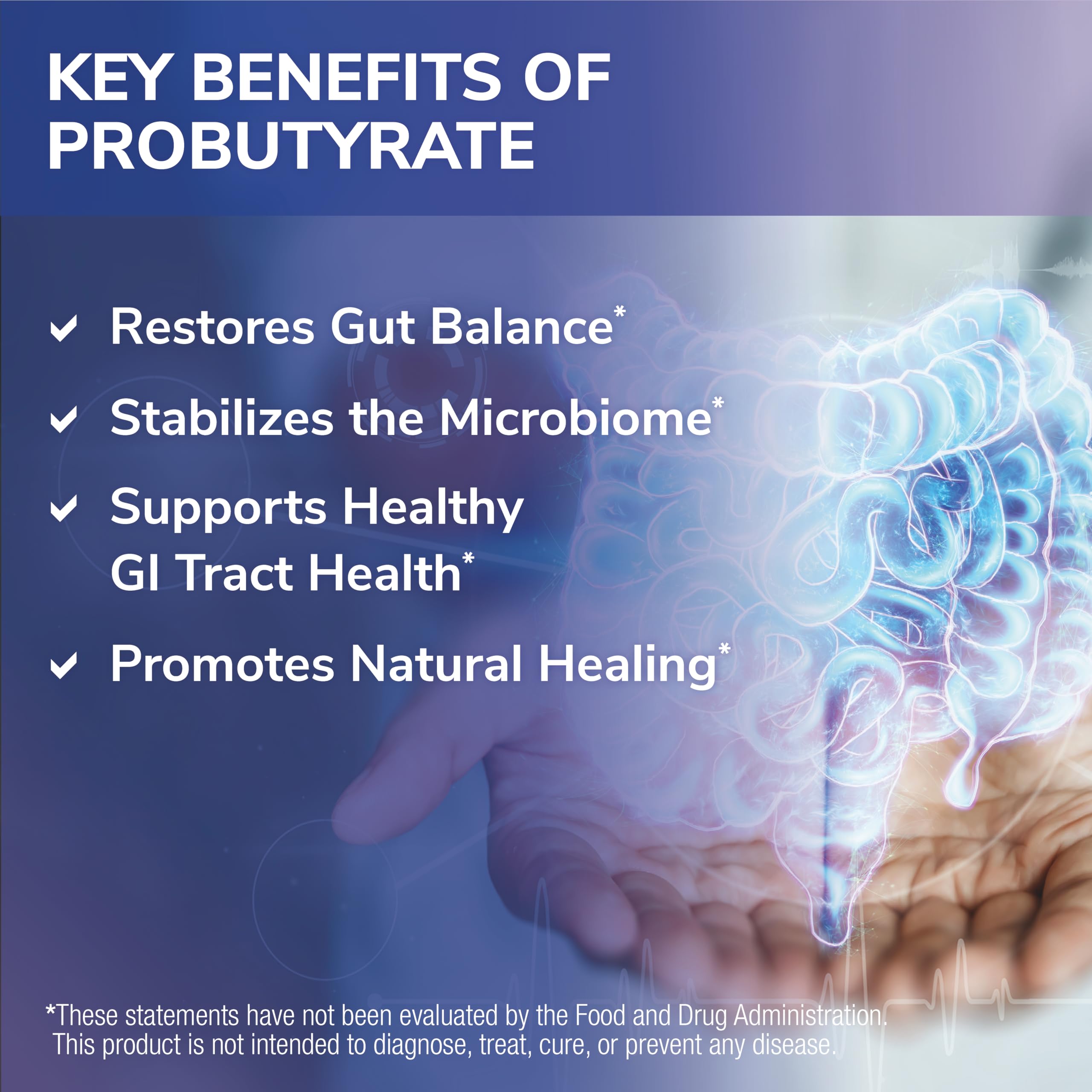 Tesseract ProButyrate bottle label detailing the butyric acid complex.