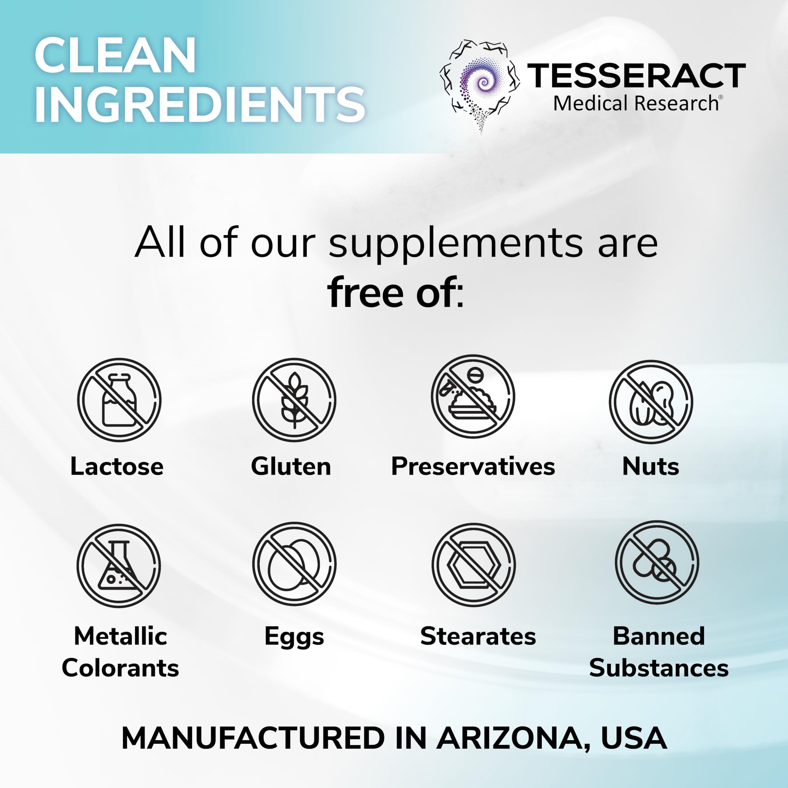 Morning routine scene with Tesseract SafeCell capsules for daily use.
