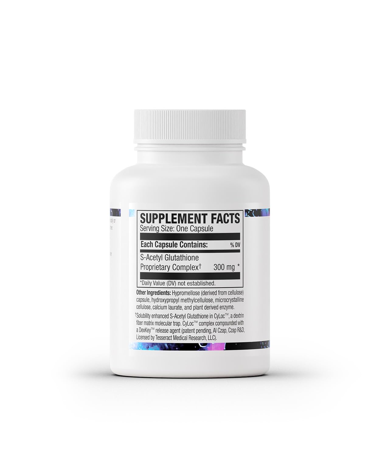 Tesseract SafeCell on a wellness shelf in a modern setting.
